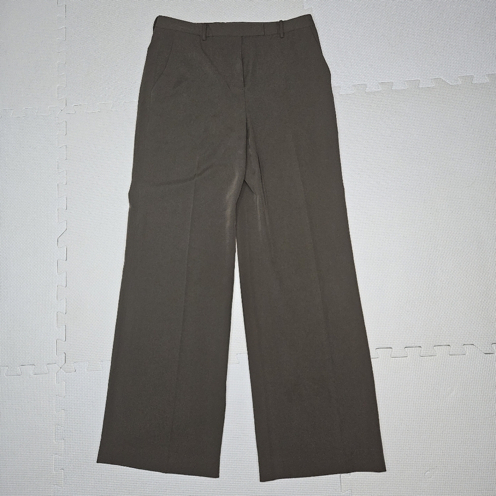 T Tahari Olive Green Trousers